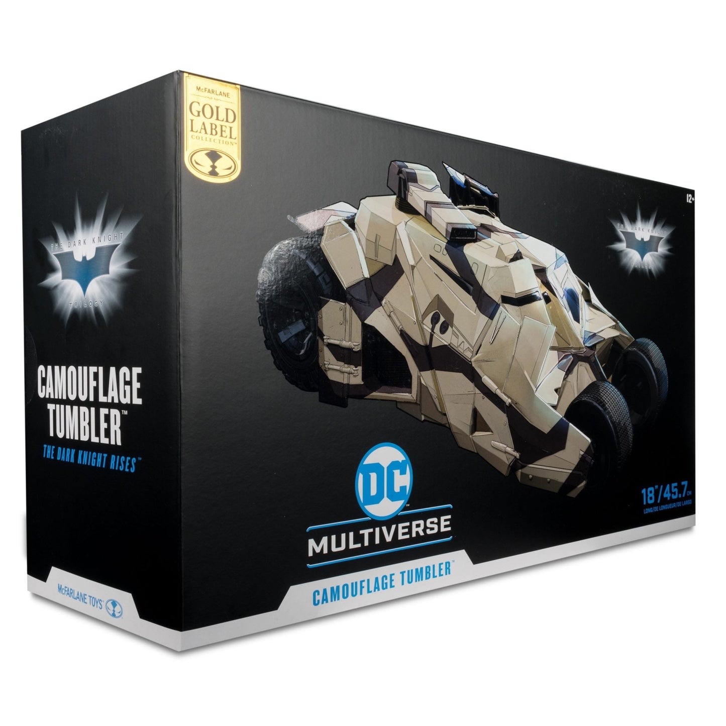 DC Multiverse Tumbler Camouflage Vehicle (The Dark Knight Rises) Gold Label by LAB7 Malta, Europe