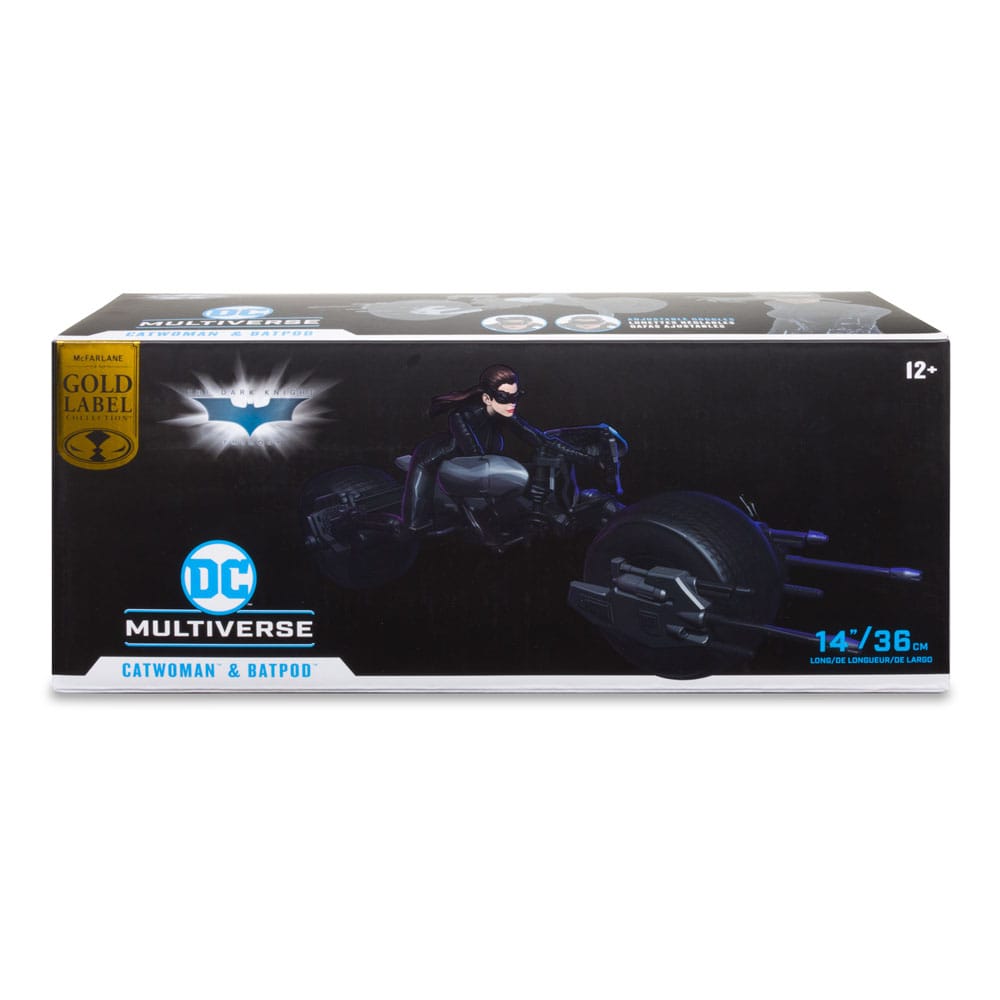 DC Multiverse Vehicle Batpod with Catwoman (The Dark Knight Rises) by LAB7 Malta, Europe