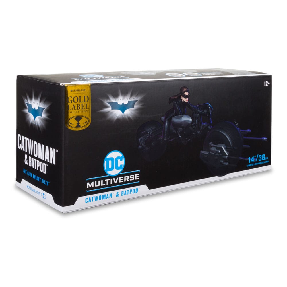 DC Multiverse Vehicle Batpod with Catwoman (The Dark Knight Rises) by LAB7 Malta, Europe