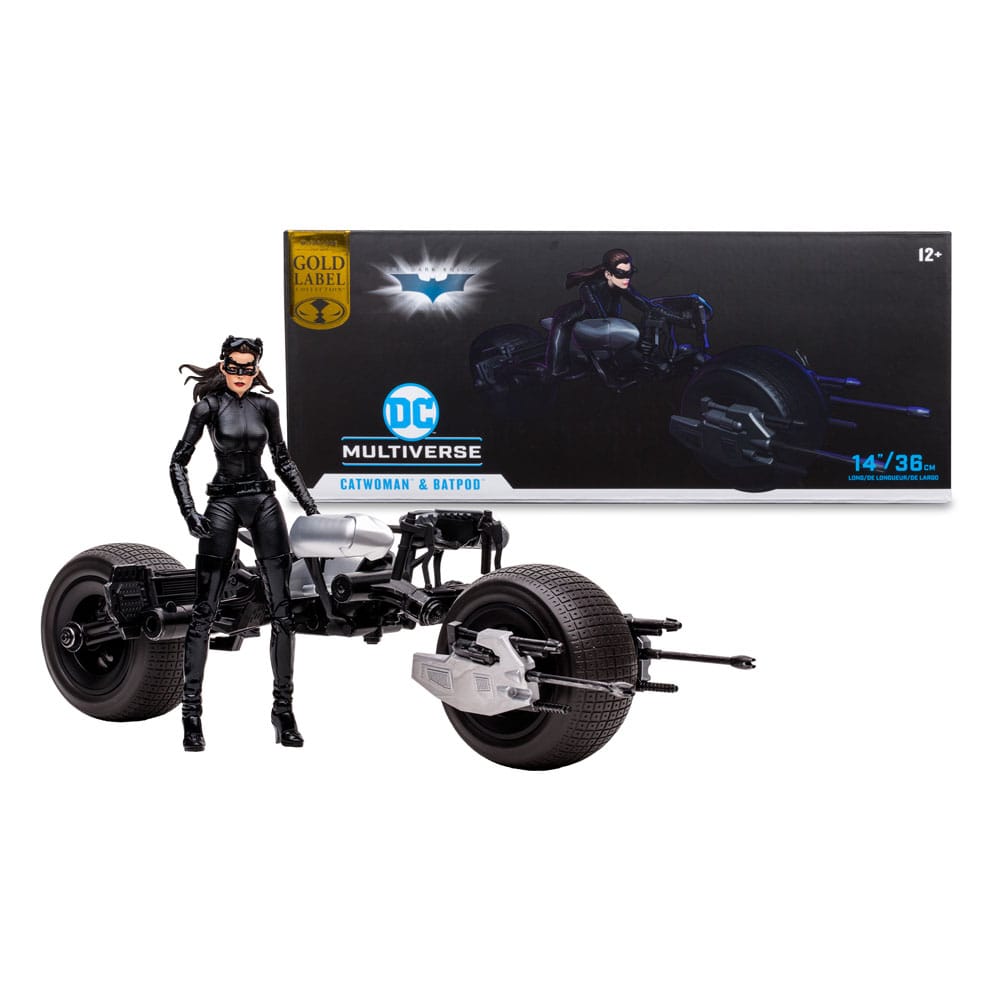 DC Multiverse Vehicle Batpod with Catwoman (The Dark Knight Rises) by LAB7 Malta, Europe