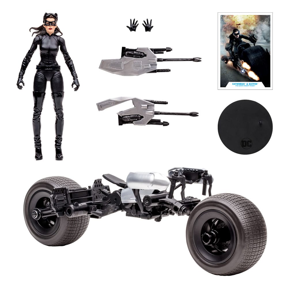 DC Multiverse Vehicle Batpod with Catwoman (The Dark Knight Rises) by LAB7 Malta, Europe