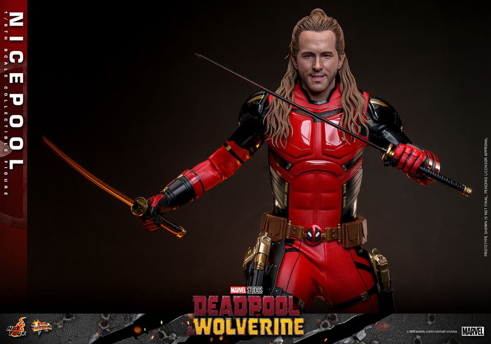 Deadpool & Wolverine Movie Masterpiece Action Figure 1/6 Nicepool 30 cm by LAB7 Malta, Europe