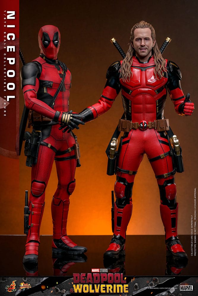 Deadpool & Wolverine Movie Masterpiece Action Figure 1/6 Nicepool 30 cm by LAB7 Malta, Europe