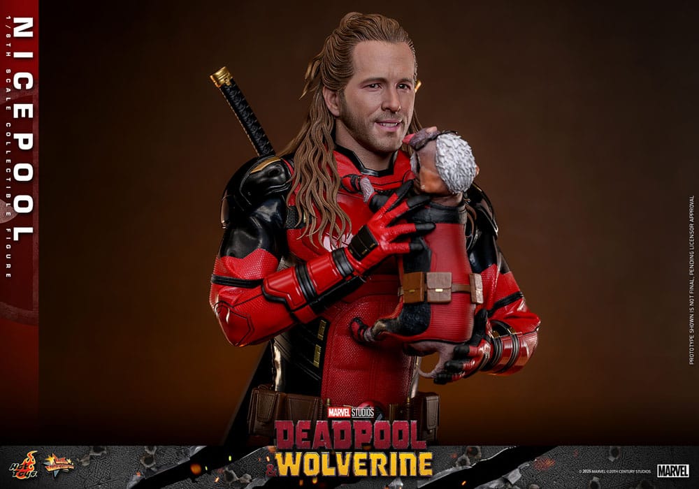 Deadpool & Wolverine Movie Masterpiece Action Figure 1/6 Nicepool 30 cm by LAB7 Malta, Europe