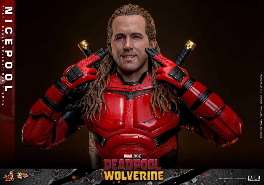 Hot Toys - Deadpool & Wolverine Movie Masterpiece Action Figure 1/6 Nicepool 30 cm