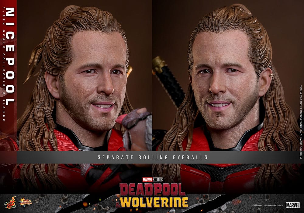 Deadpool & Wolverine Movie Masterpiece Action Figure 1/6 Nicepool 30 cm by LAB7 Malta, Europe
