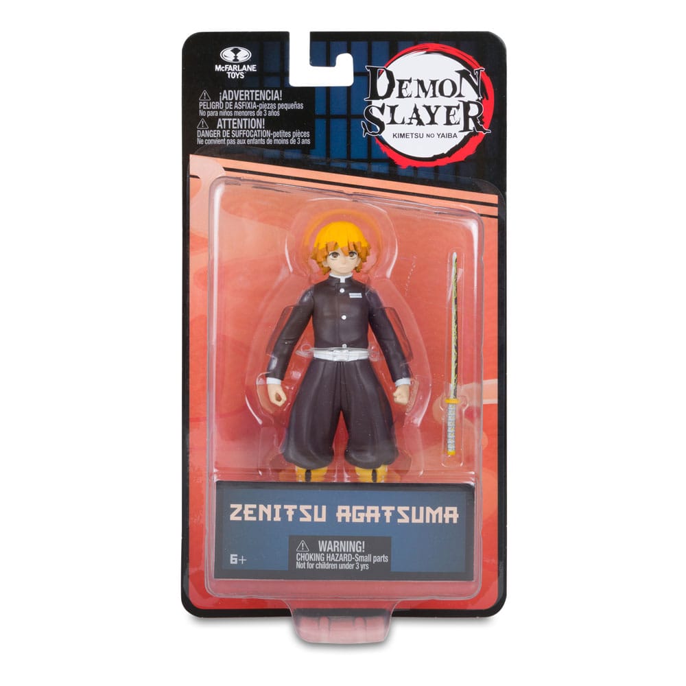 Demon Slayer: Kimetsu no Yaiba Action Figure Zenitsu Agatsuma 13 cm by LAB7 Malta, Europe