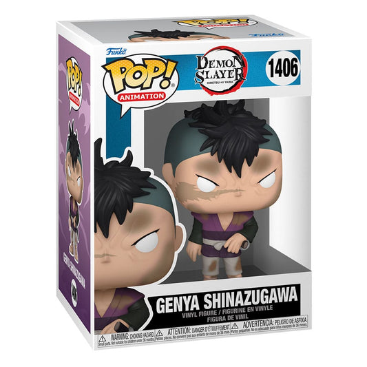 Demon Slayer: Kimetsu no Yaiba POP! Animation Figure Genya Shinazugawa 9 cm by LAB7 Malta, Europe
