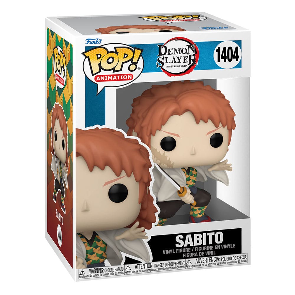 Demon Slayer: Kimetsu no Yaiba POP! Animation Figure Sabito (No Mask) 9 cm by LAB7 Malta, Europe