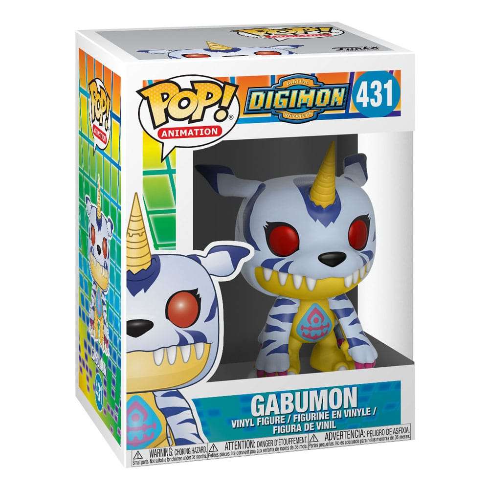 Digimon POP! Animation Vinyl Figure Gabumon 9 cm by LAB7 Malta, Europe