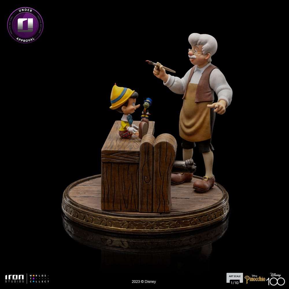 Disney Art Scale Statue 1/10 Pinocchio 16 cm by LAB7 Malta, Europe