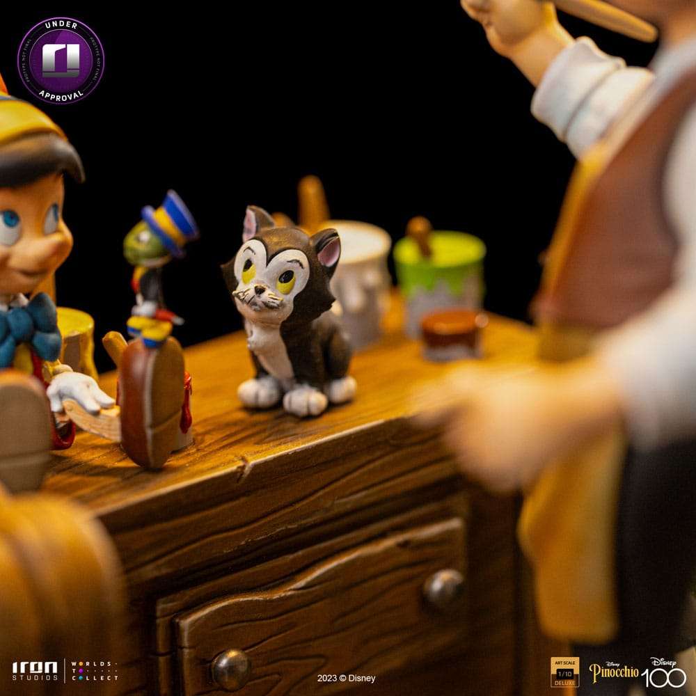 Disney Deluxe Art Scale Statue 1/10 Pinocchio 42 cm by LAB7 Malta, Europe