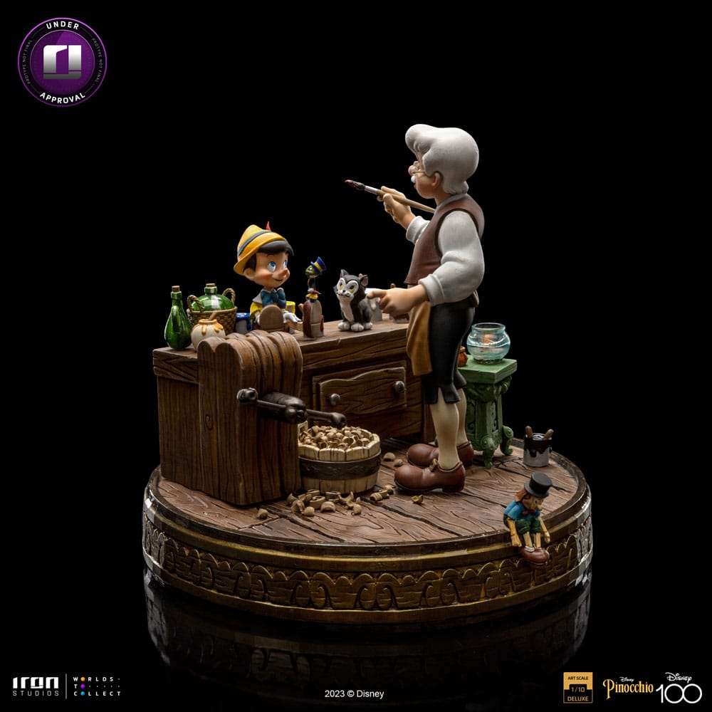Disney Deluxe Art Scale Statue 1/10 Pinocchio 42 cm by LAB7 Malta, Europe