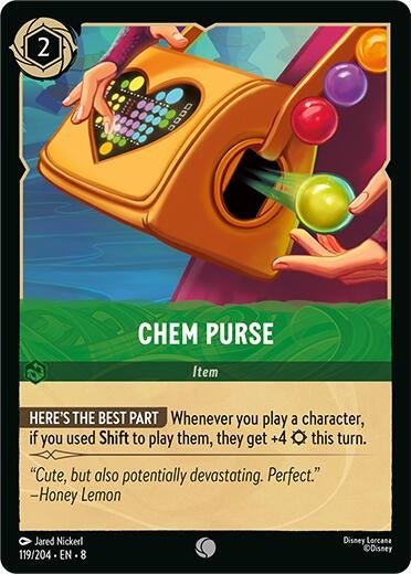 Chem Purse (119/204) (Reign of Jafar) by LAB7 Malta, Europe