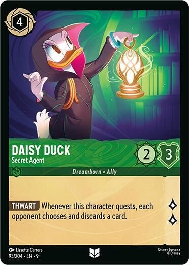 Disney Lorcana - Daisy Duck - Secret Agent (93/204) (Fabled)