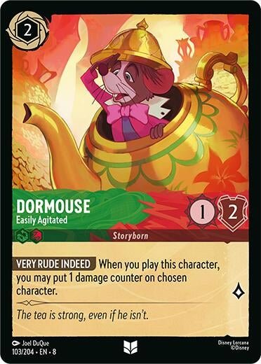 Dormouse - Easily Agitated (103/204) (Reign of Jafar) by LAB7 Malta, Europe