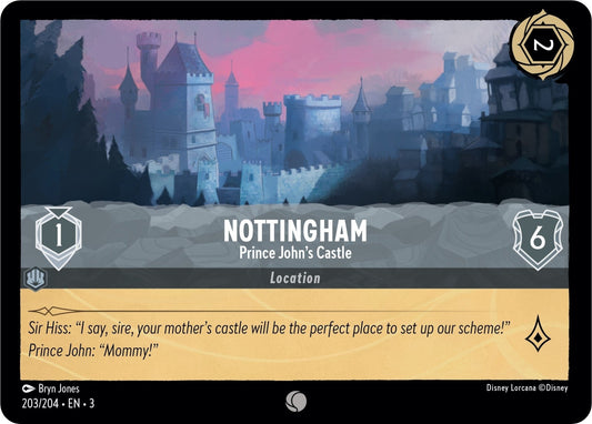Nottingham - Prince John's Castle (203/204) (Into the Inklands) by LAB7 Malta, Europe