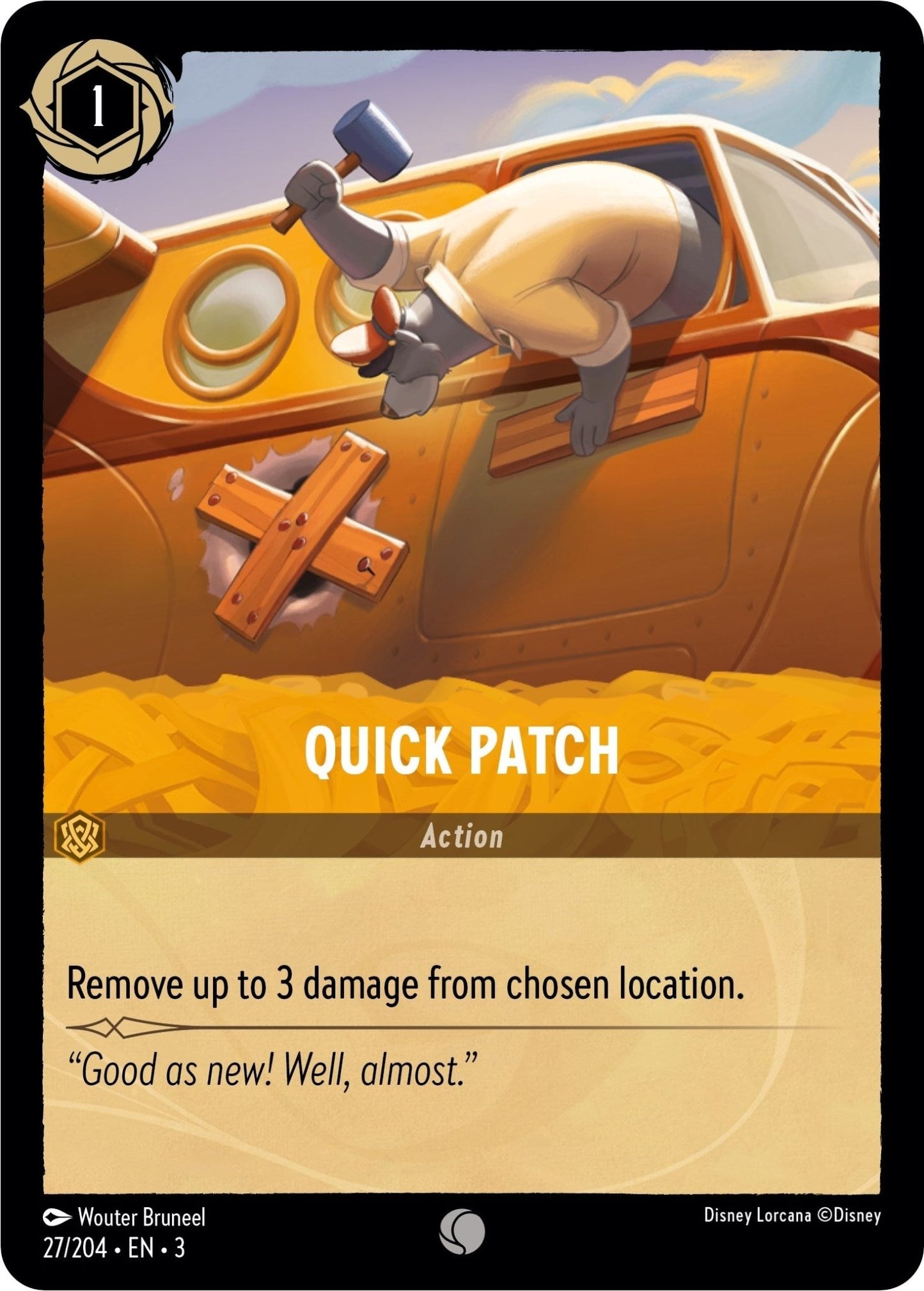 Disney Lorcana - Quick Patch (27/204) (Into the Inklands)