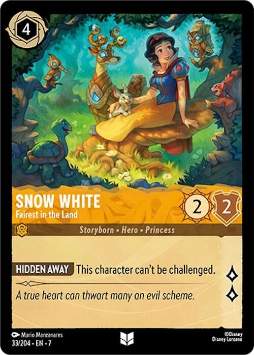 Disney Lorcana - Snow White - Fairest in the Land (33/204) (Archazia's Island)