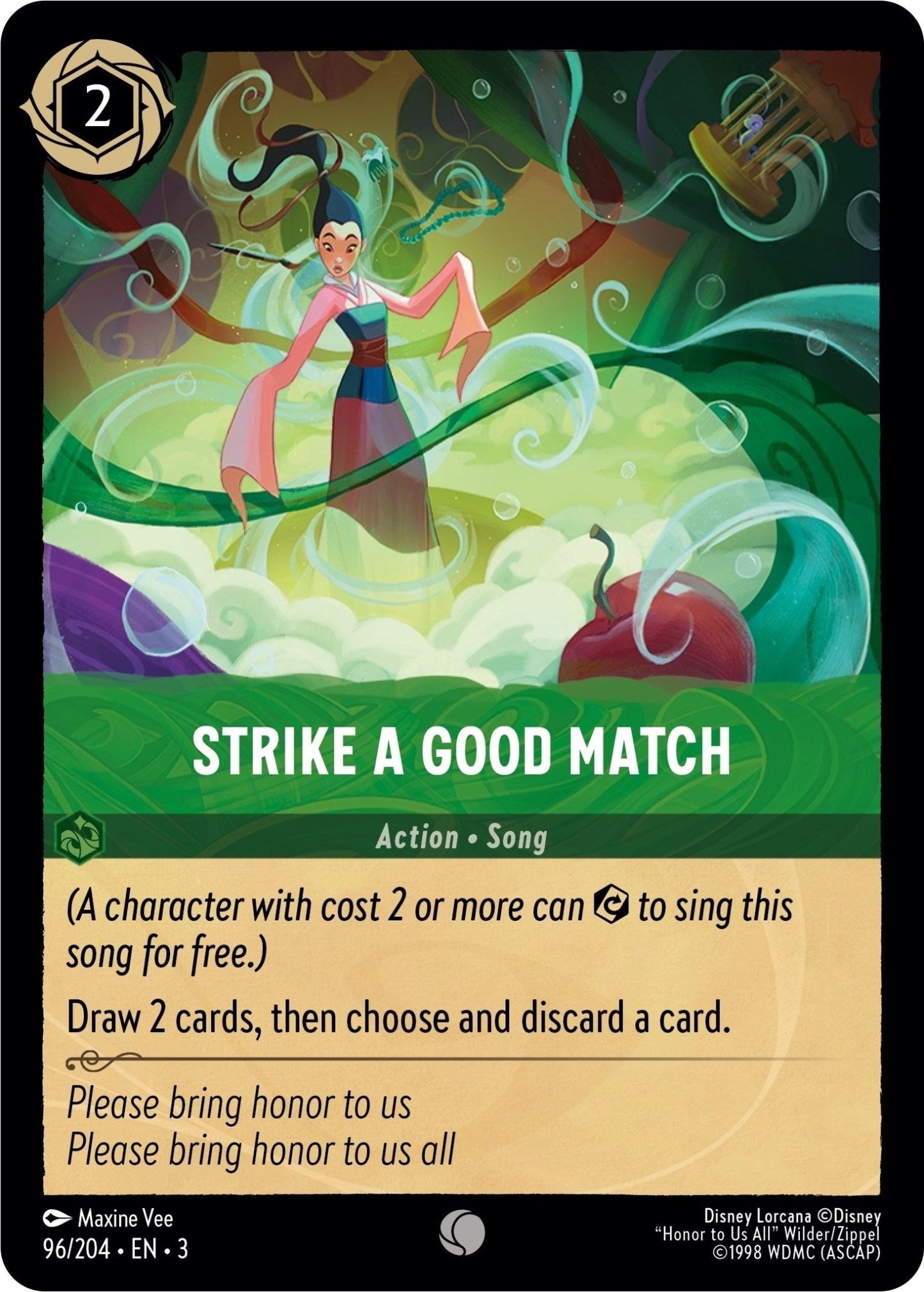 Disney Lorcana - Strike a Good Match (96/204) (Into the Inklands)