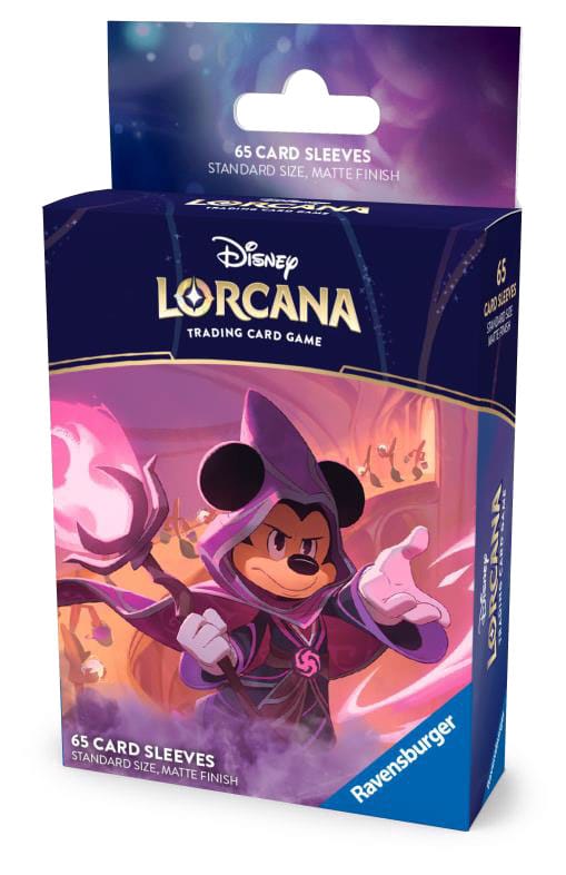 Ravensburger - Disney Lorcana TCG Card Sleeves Mickey Mouse (65 Pack)