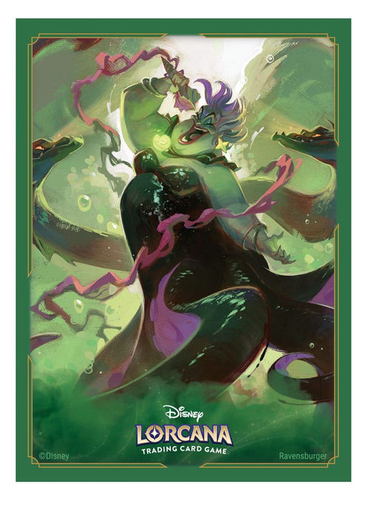 Disney Lorcana TCG Card Sleeves Ursula (65 - Pack) by LAB7 Malta, Europe