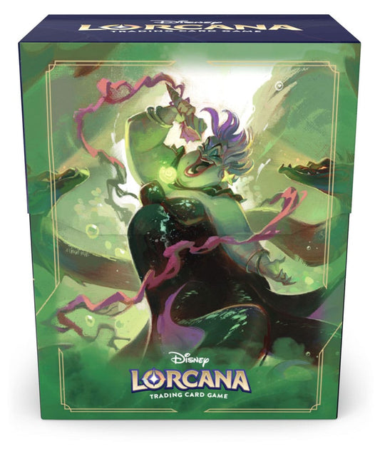 Disney Lorcana TCG Deck Box Ursula – Villainous Charm for Your Cards by LAB7 Malta, Europe