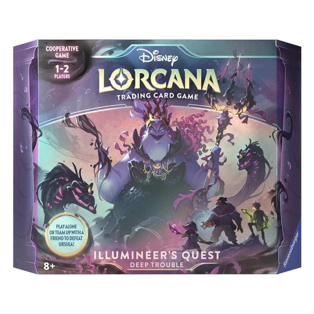 Disney Lorcana TCG Ursula's Return Gift Set Illumineer's Quest: Deep Trouble by LAB7 Malta, Europe
