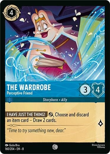 Disney Lorcana - The Wardrobe - Perceptive Friend (160/204) (Reign of Jafar)