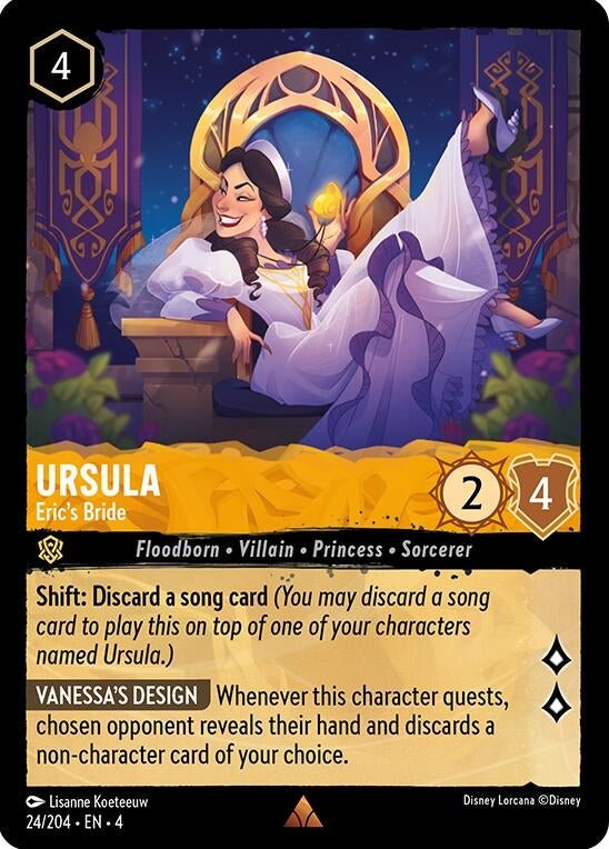 Disney Lorcana - Ursula - Eric's Bride (24/204) (Ursula's Return)