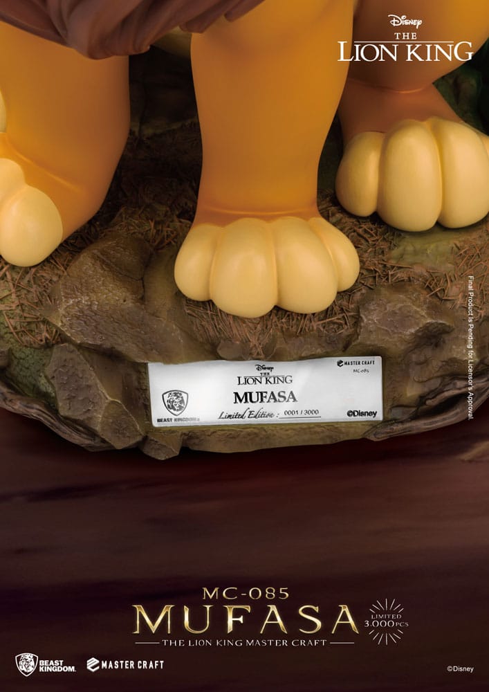 Disney Master Craft Statue The Lion King Mufasa 36 cm by LAB7 Malta, Europe