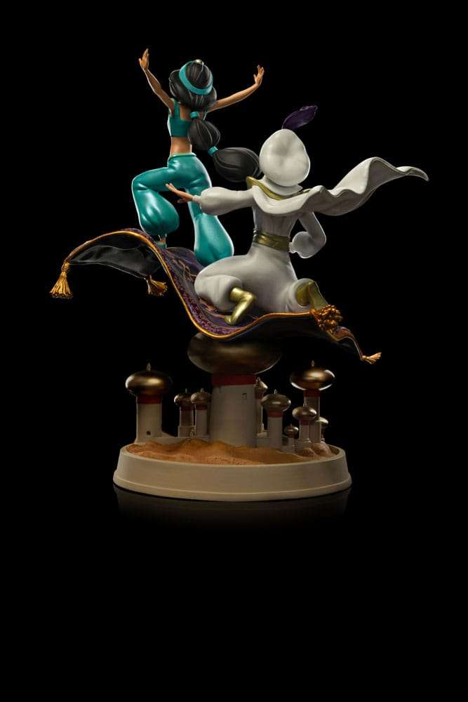 Disney Scale Statue 1/10 Aladdin and Yasmine 30 cm by LAB7 Malta, Europe