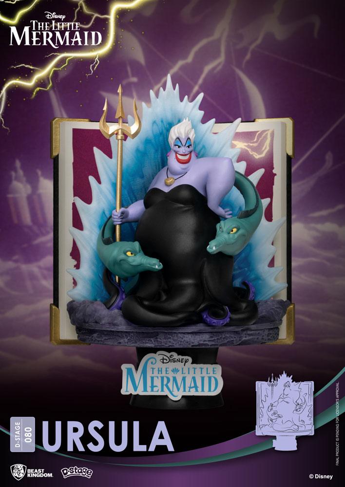 Disney Story Book Series D - Stage PVC Diorama Ursula New Version 15 cm by LAB7 Malta, Europe