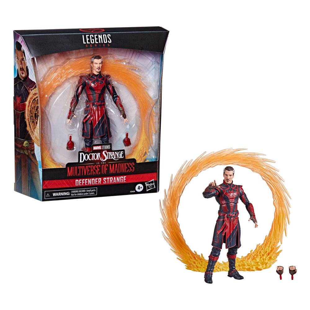Hasbro - Doctor Strange in the Multiverse of Madness Marvel Legends Series Action Figure 2022 Defender Strange 15 cm