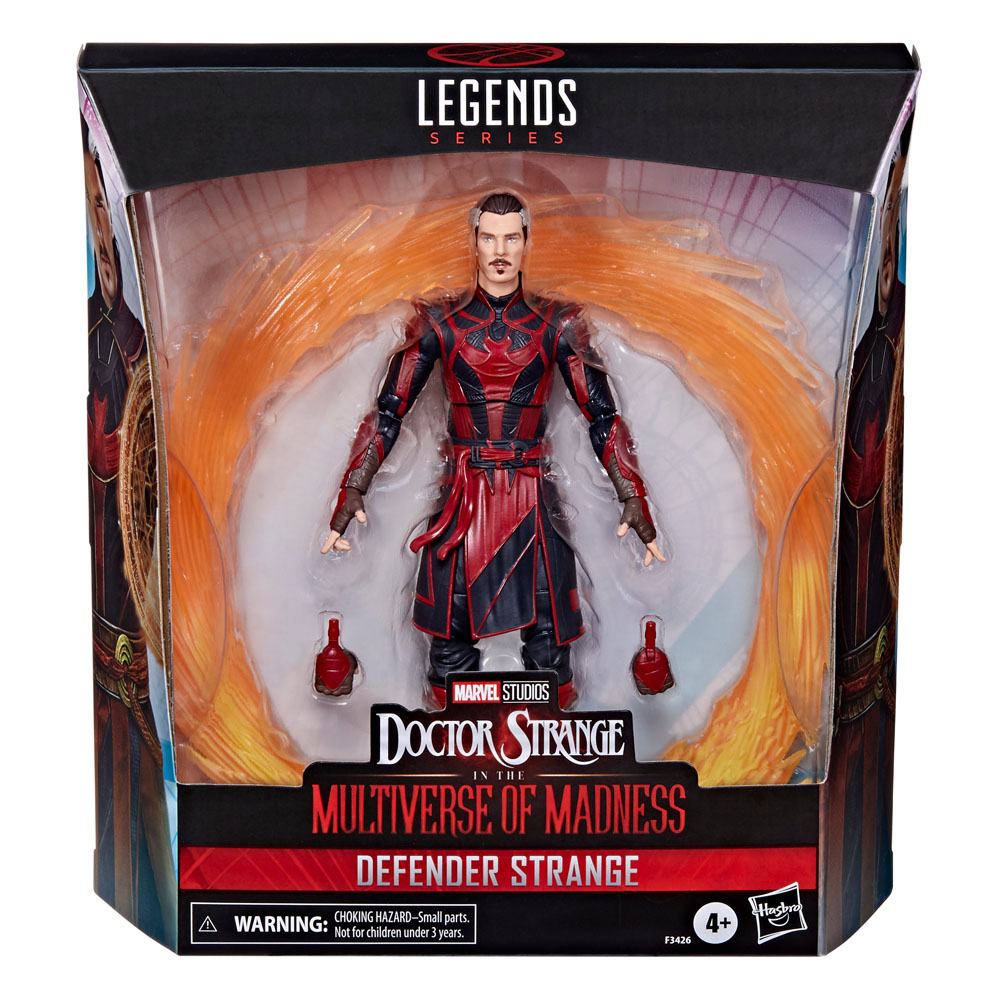 Hasbro - Doctor Strange in the Multiverse of Madness Marvel Legends Series Action Figure 2022 Defender Strange 15 cm