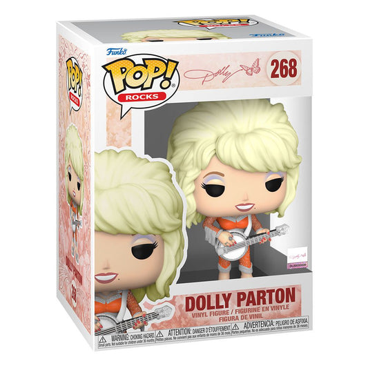 Dolly Parton POP! Rocks Vinyl Figure 268 by LAB7 Malta, Europe