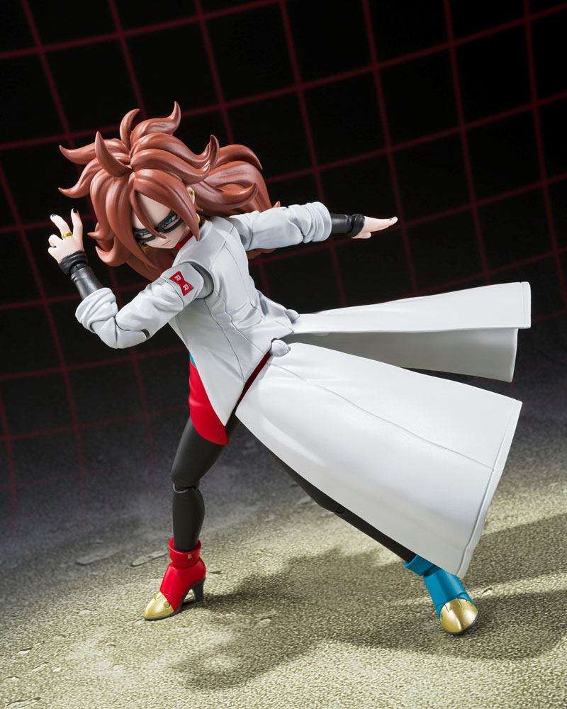 Dragon Ball Fighter Z S.H. Figuarts Action Figure Android 21 (Lab Coat) 15 cm by LAB7 Malta, Europe