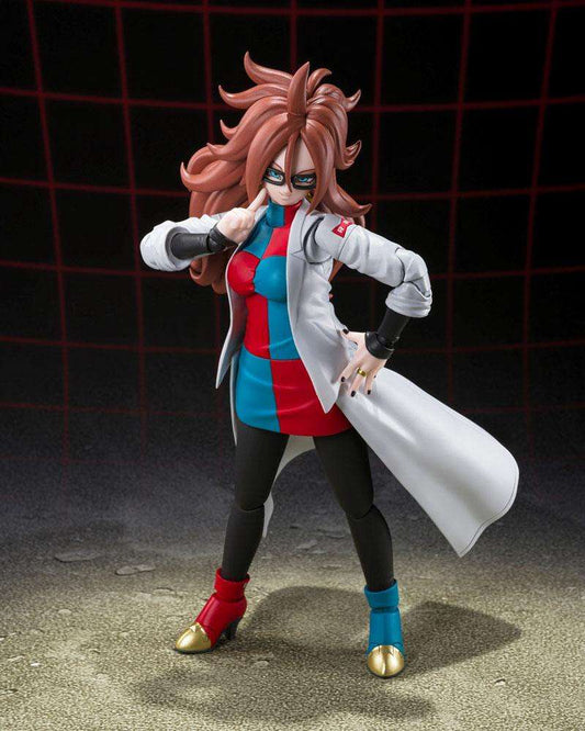 Dragon Ball Fighter Z S.H. Figuarts Action Figure Android 21 (Lab Coat) 15 cm by LAB7 Malta, Europe