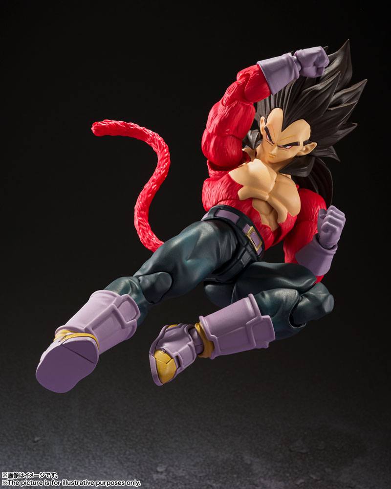 Dragon Ball GT S.H. Figuarts Action Figure SS 4 Vegeta by LAB7 Malta, Europe