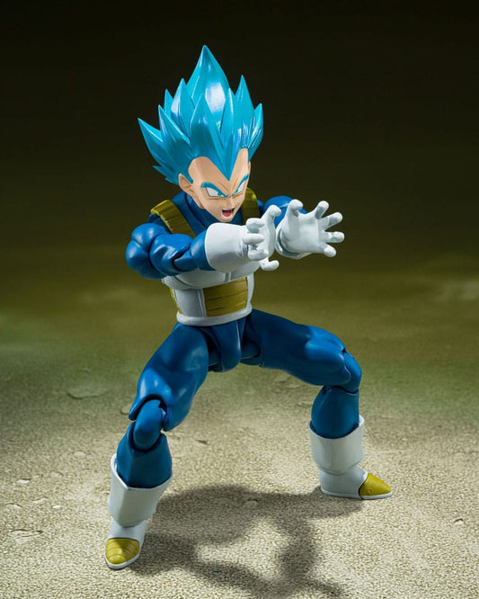 Dragon Ball S.H. Figuarts SSGSS Vegeta - Saiyan Pride - 14cm by LAB7 Malta, Europe