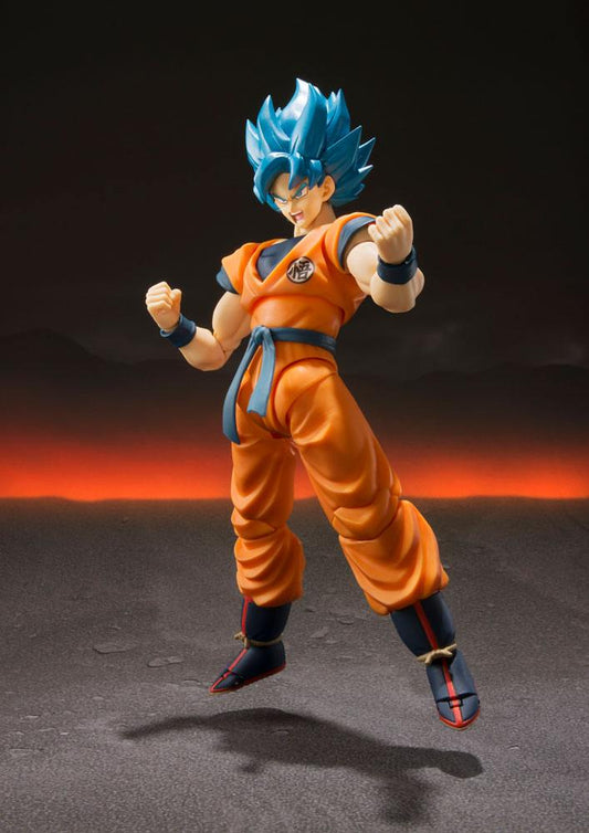 Dragon Ball Super Broly S.H. Figuarts Action Figure Super Saiyan God Super Saiyan Goku Super 14 cm by LAB7 Malta, Europe