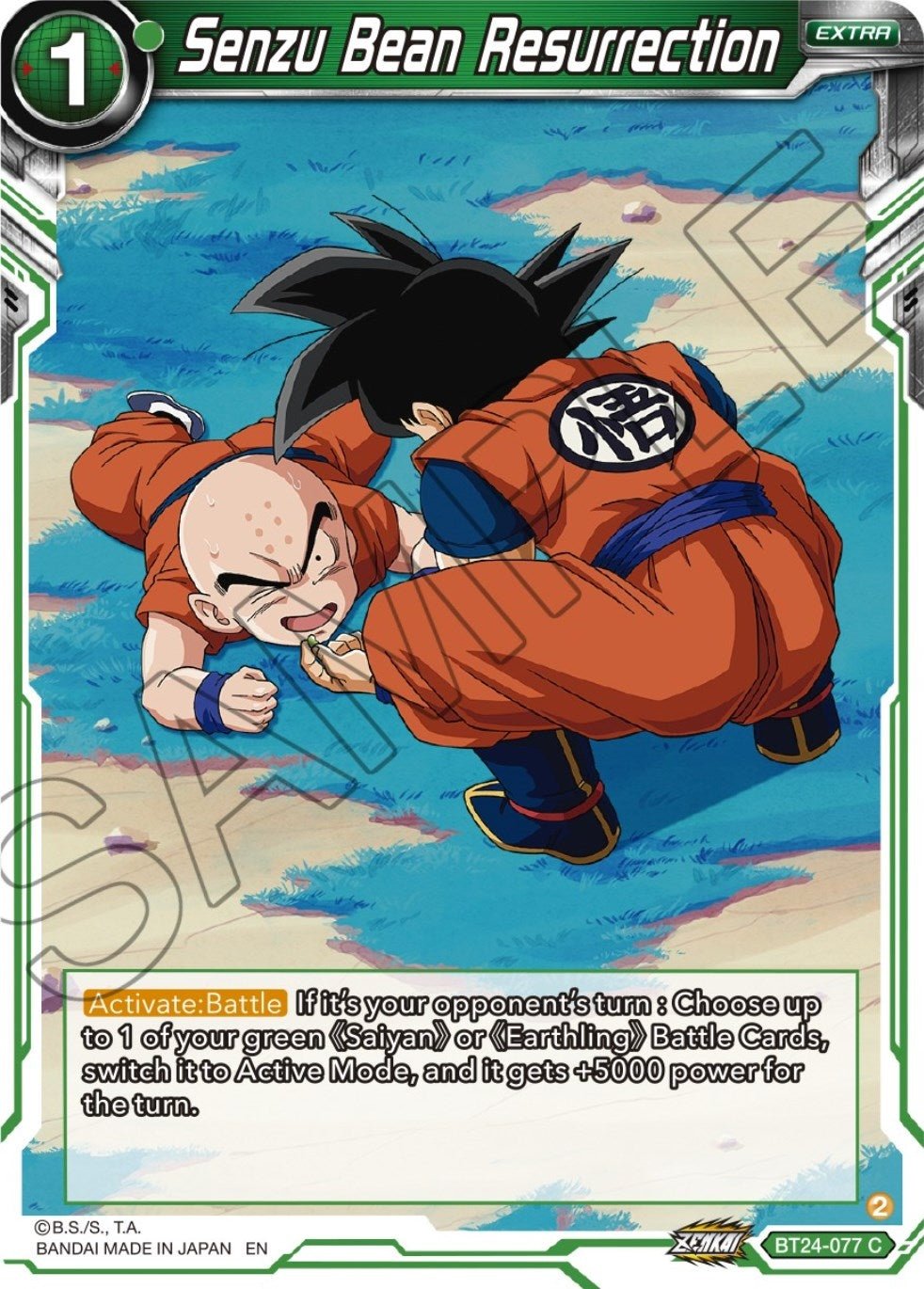Senzu Bean Resurrection (BT24 - 077) (Beyond Generations) by LAB7 Malta, Europe