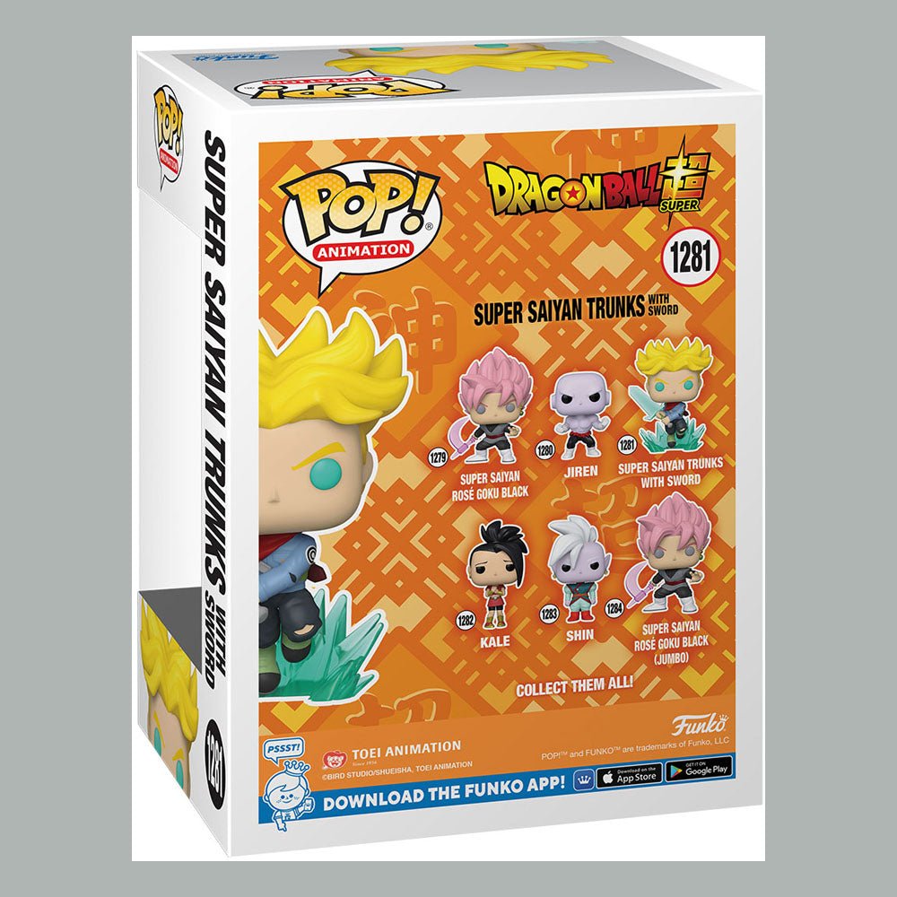 Funko - Dragon Ball Super POP! Vinyl Figure Super Saiyan Trunks