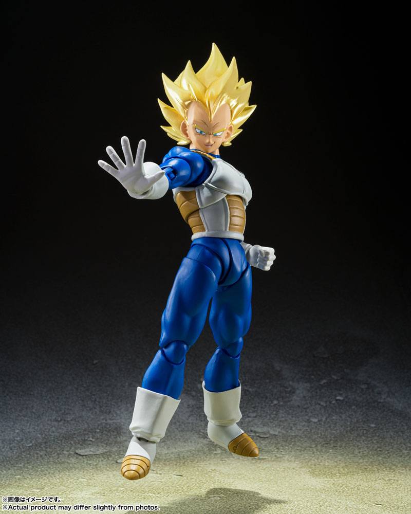 Dragon Ball Z S.H. Figuarts Action Figure Super Saiyan Vegeta (Awakened Super Saiyan Blood) 14 cm by LAB7 Malta, Europe