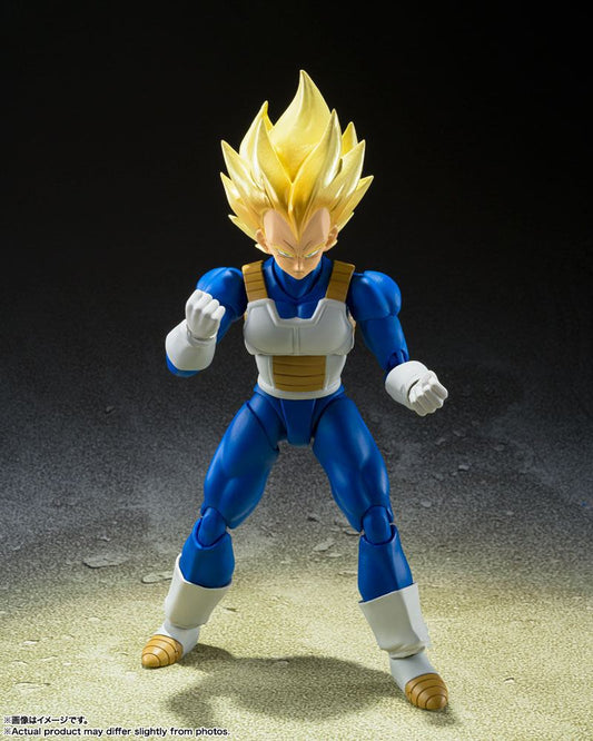 Dragon Ball Z S.H. Figuarts Action Figure Super Saiyan Vegeta (Awakened Super Saiyan Blood) 14 cm by LAB7 Malta, Europe