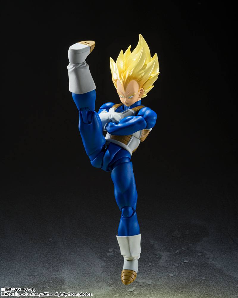 Dragon Ball Z S.H. Figuarts Action Figure Super Saiyan Vegeta (Awakened Super Saiyan Blood) 14 cm by LAB7 Malta, Europe