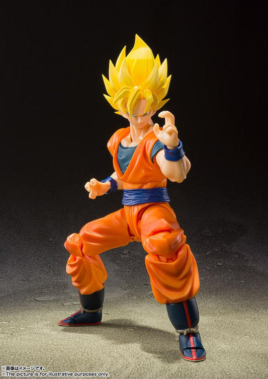 Dragonball Z S.H. Figuarts Action Fig SS Full Power Son Goku by LAB7 Malta, Europe
