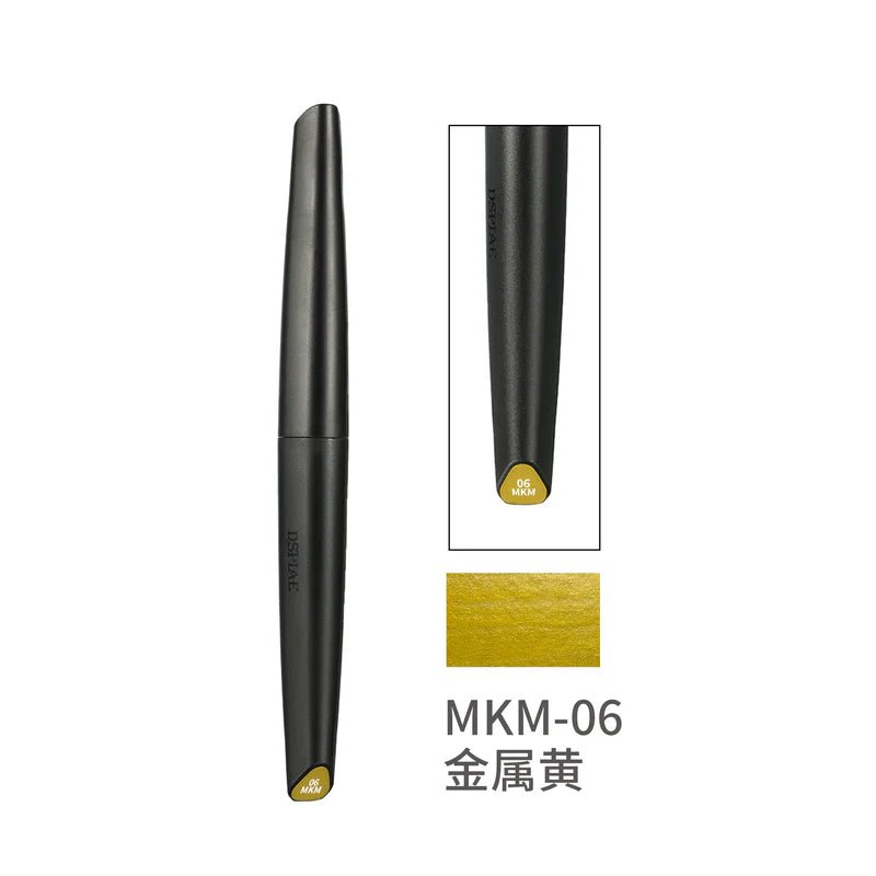 DSPIAE Soft Tip Acrylic Marker - Metallic Colours by LAB7 Malta, Europe