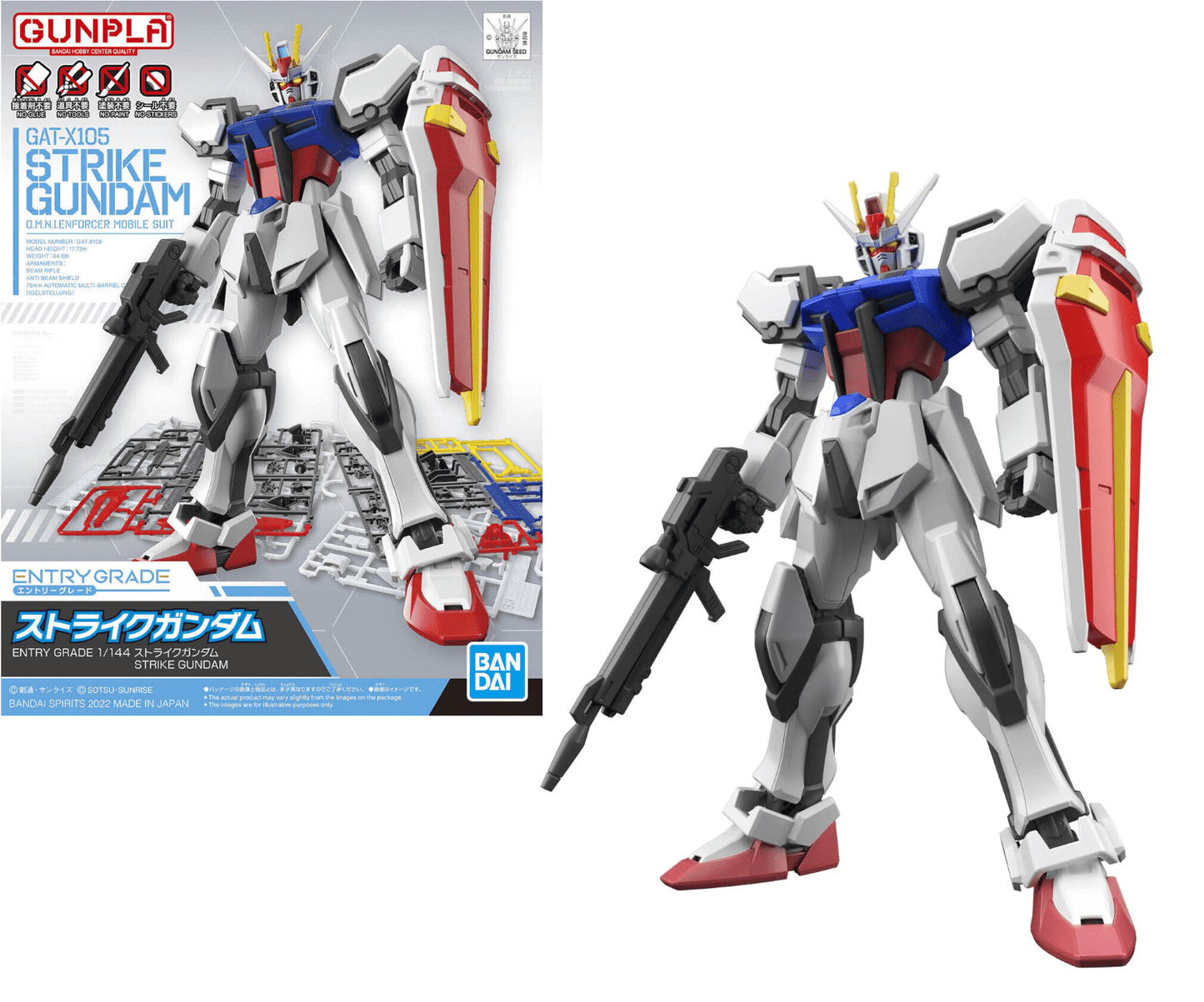 EG 1/144 Gundam Strike by LAB7 Malta, Europe