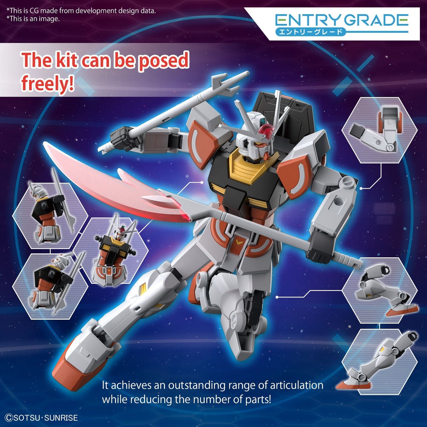 Eg Gundam Lah 1/144 by LAB7 Malta, Europe